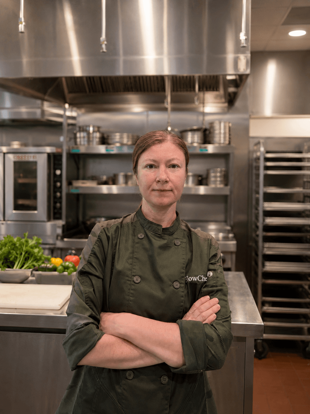 Irina in the kitchen