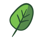 Leaf ornament