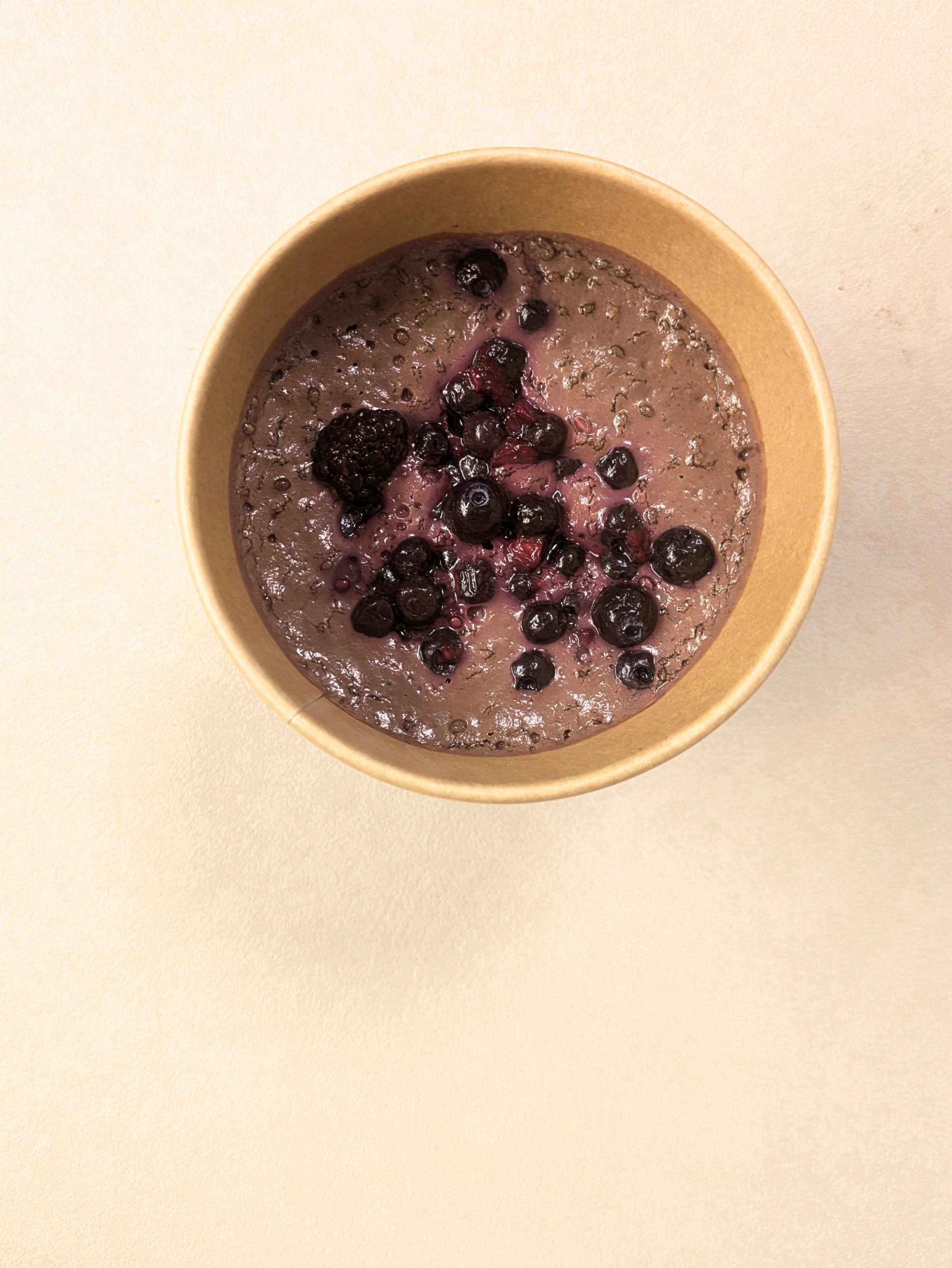 Berry Chocolate Chia Pudding