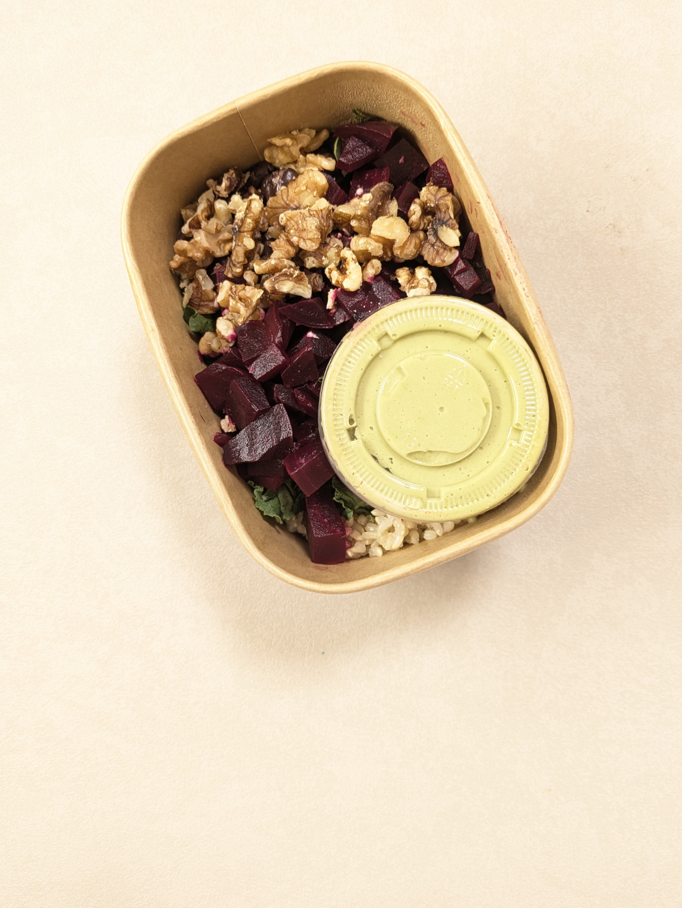 Kale Salad with Avocado Dressing